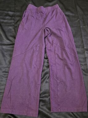 FP Movement by Free People Plum Wide-Leg Lounge Pants